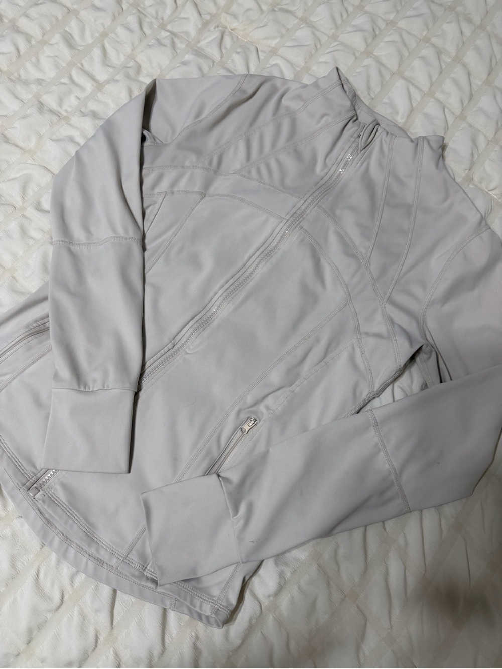 Cream Women's Zip-Up Jacket